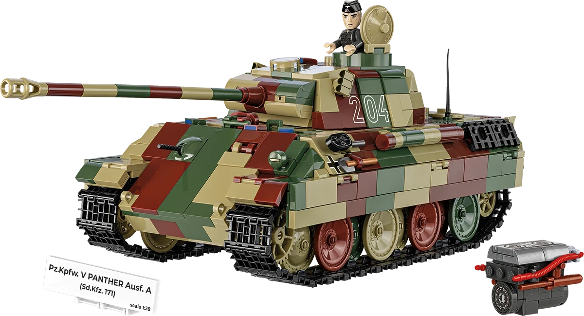 Maquette plastique de char Pz.Kpfw.V Panther Ausf.G « Early version » 1:35